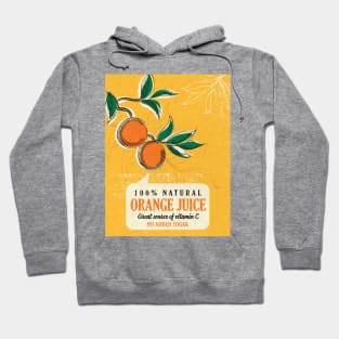 Vintage Orange Juice Ad Hoodie